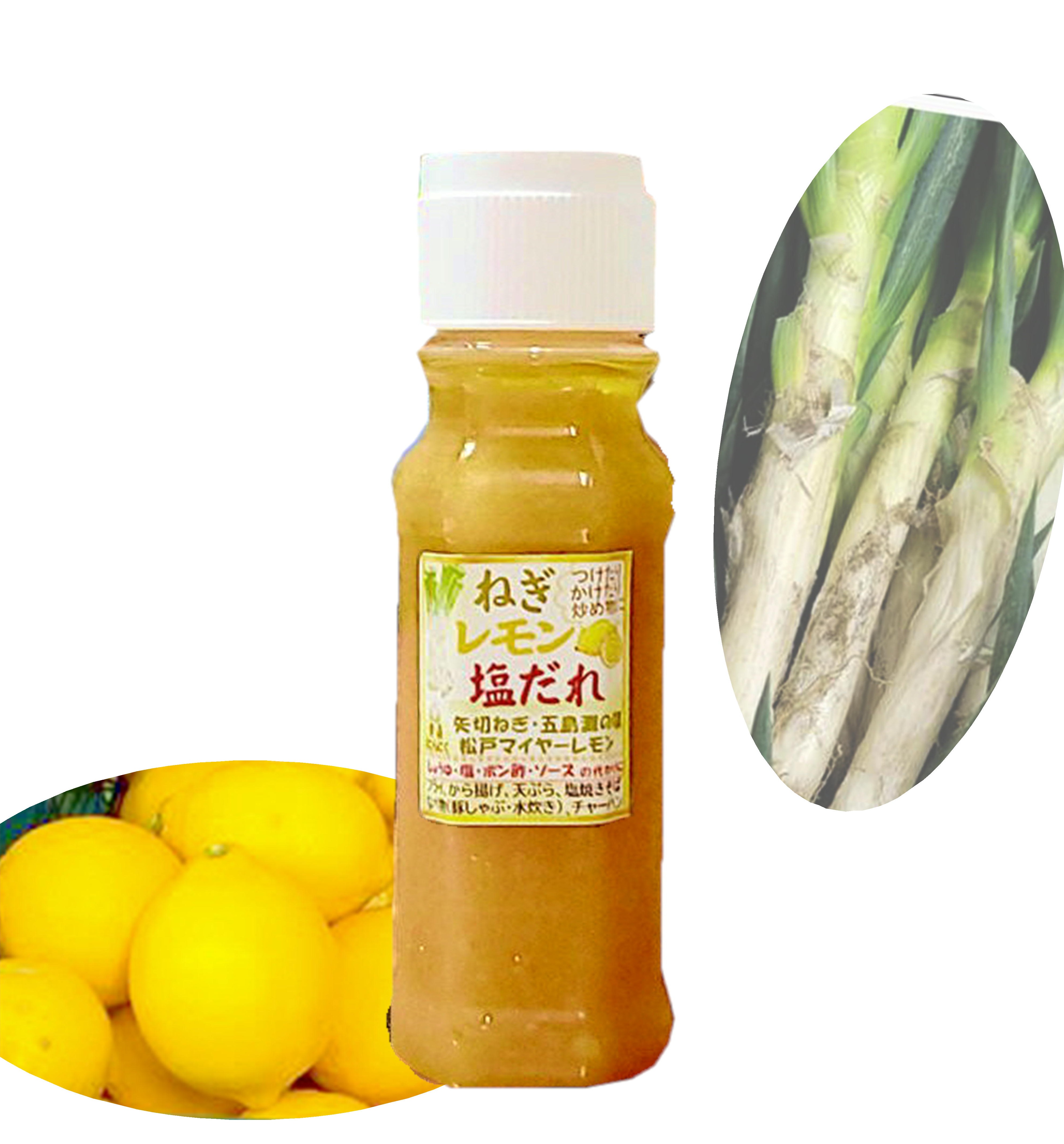ねぎレモン塩だれ🍋【季節限定】柔らかく甘い矢切ネギ・まろやかで爽やか松戸マイヤーレモン